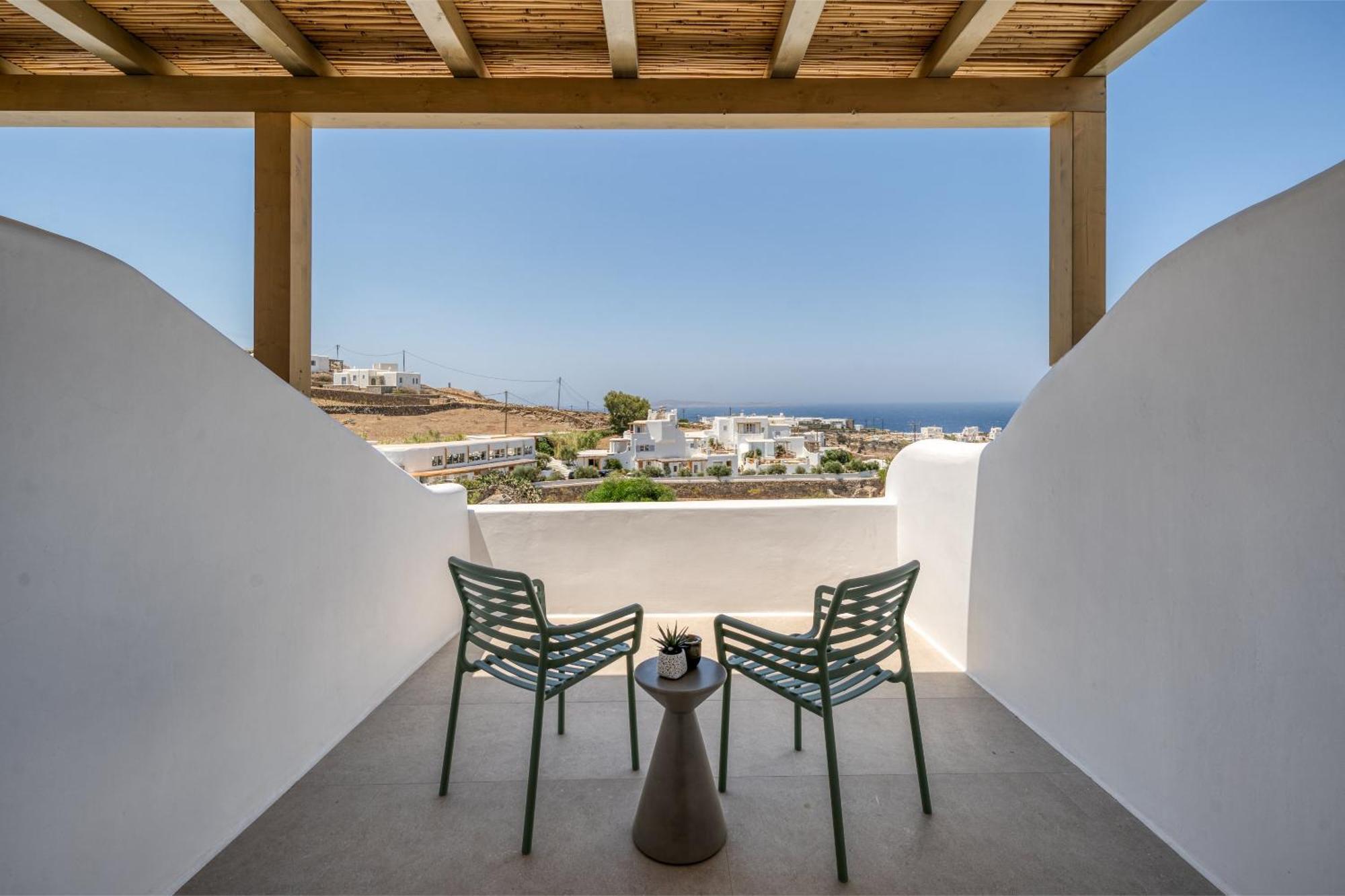 Ostria View Mykonos Panzió Mykonos Town Kültér fotó