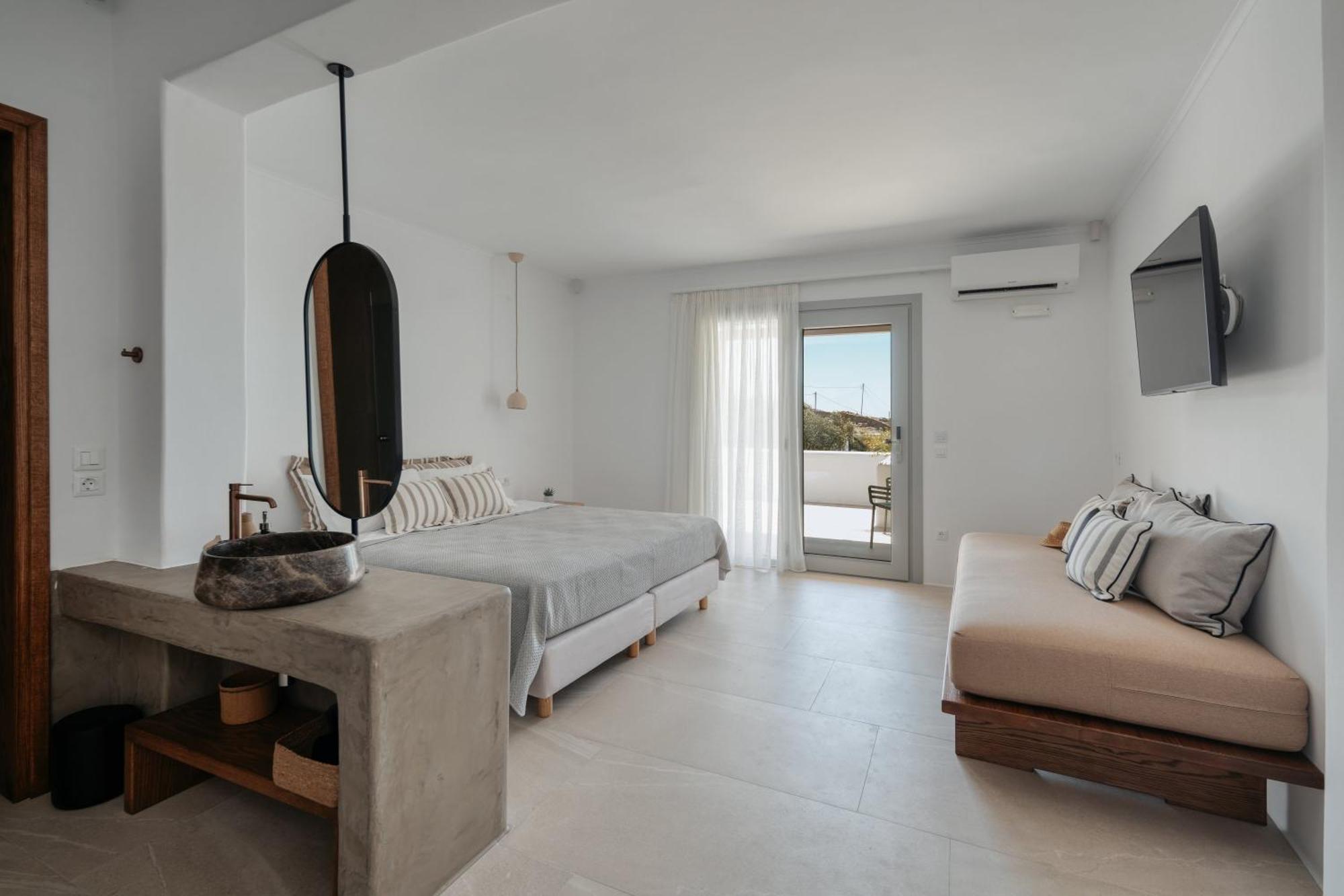 Ostria View Mykonos Panzió Mykonos Town Kültér fotó