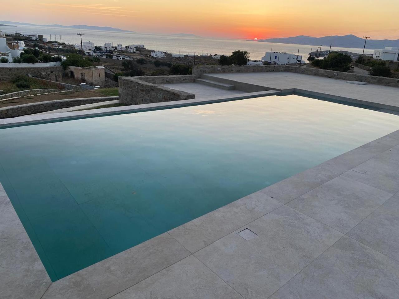 Ostria View Mykonos Panzió Mykonos Town Kültér fotó