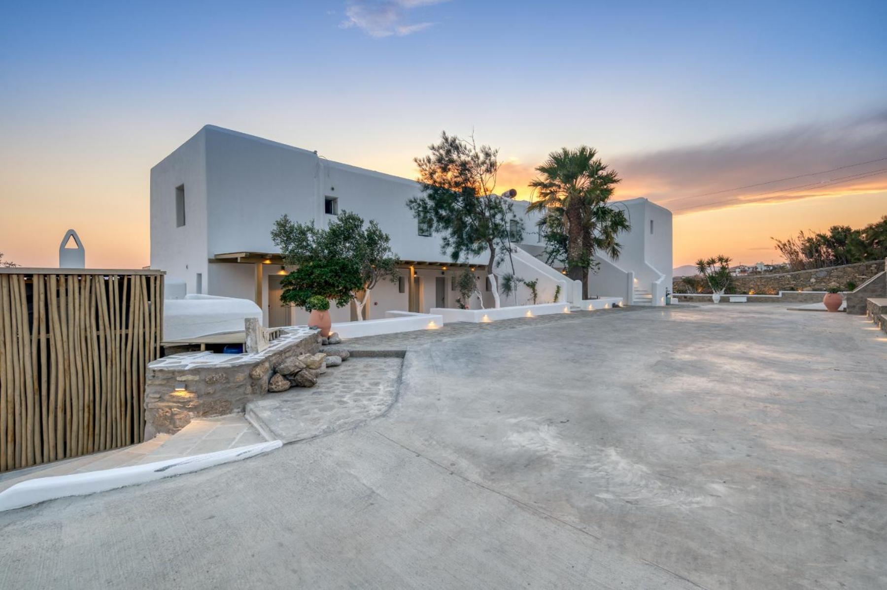 Ostria View Mykonos Panzió Mykonos Town Kültér fotó