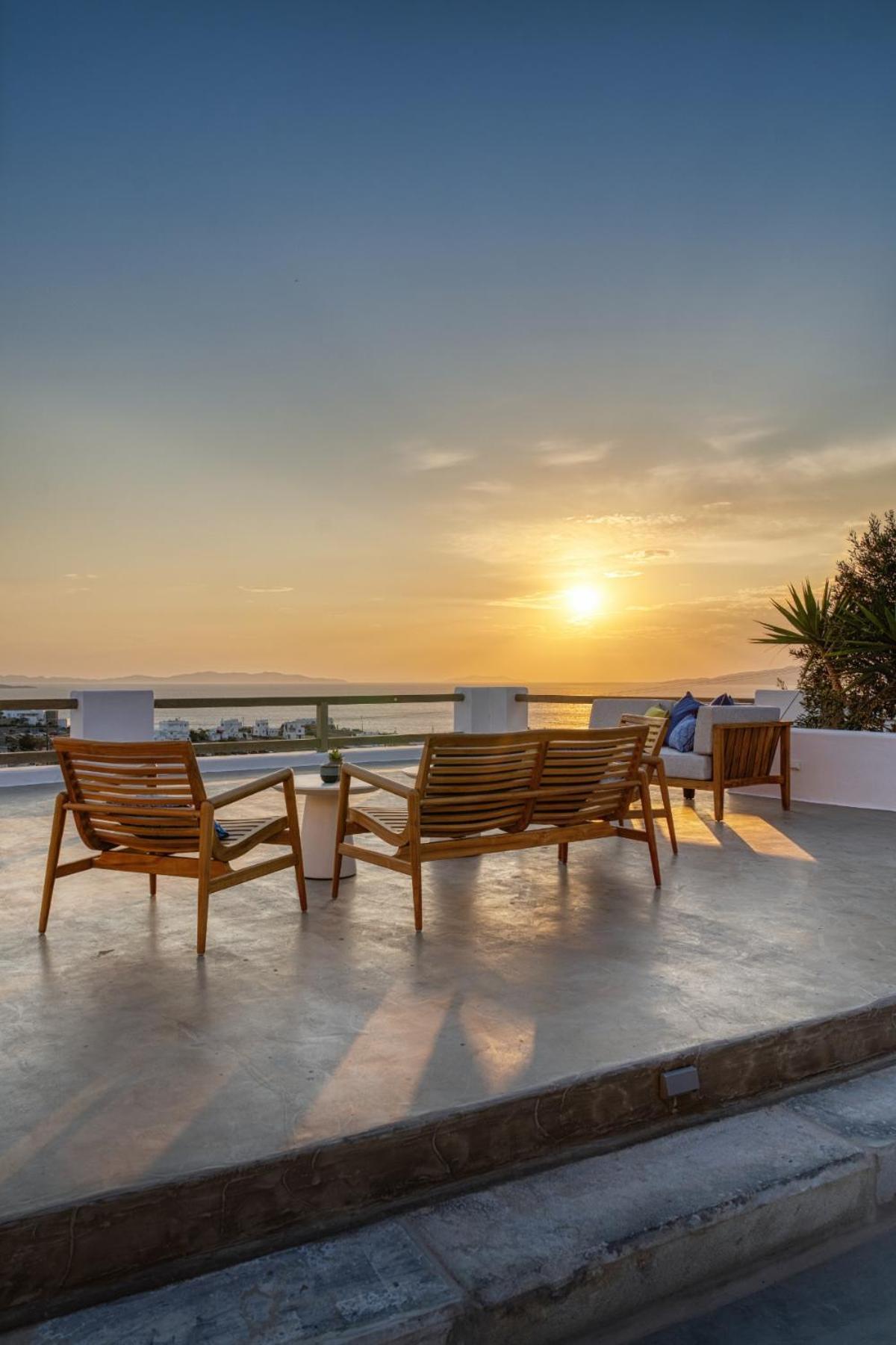 Ostria View Mykonos Panzió Mykonos Town Kültér fotó